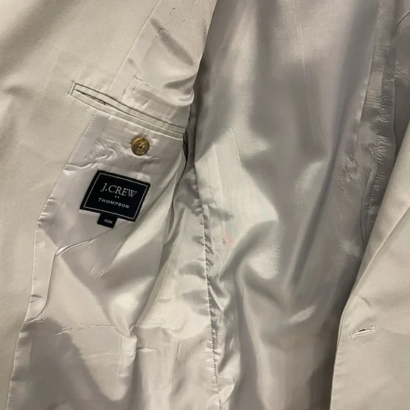 JCrew Gray Thompson Sport Coat Jacket 40R - Picture 8 of 9